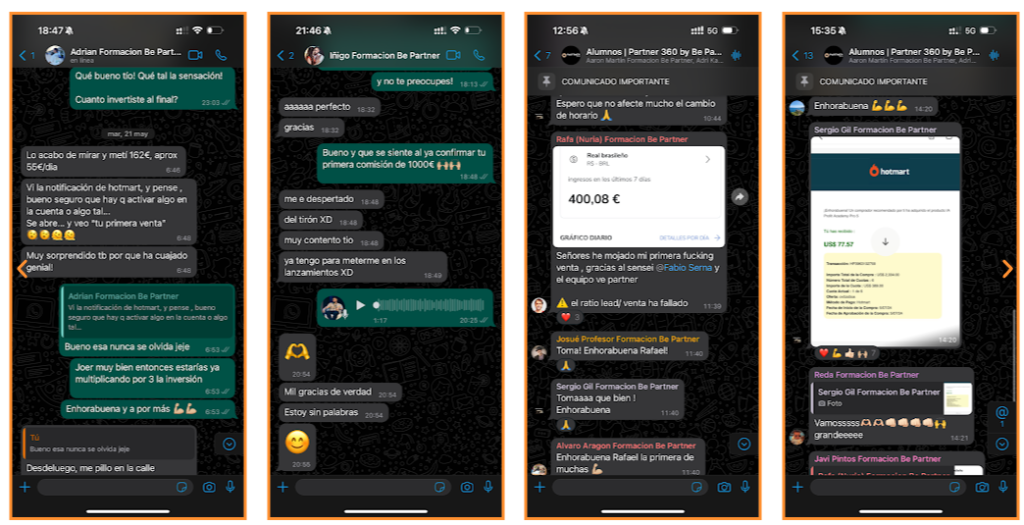 opiniones-whasapp Opiniones reales de alumnos y alumnas