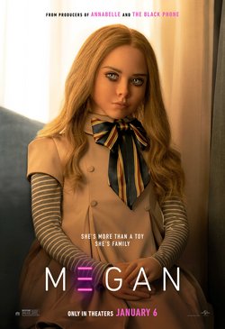 M3GAN_Poster poster de la película Megan para el cine
