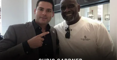 Pedro Castre te invita a formarte para para conseguir la libertad financiera. Aquí con Chris Gardner