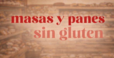 Masas y panes sin gluten en panadería artesanal, imagen representativa de productos sin gluten y elaboración panadera.